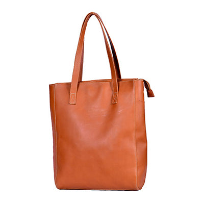 The <br> Leather Tote